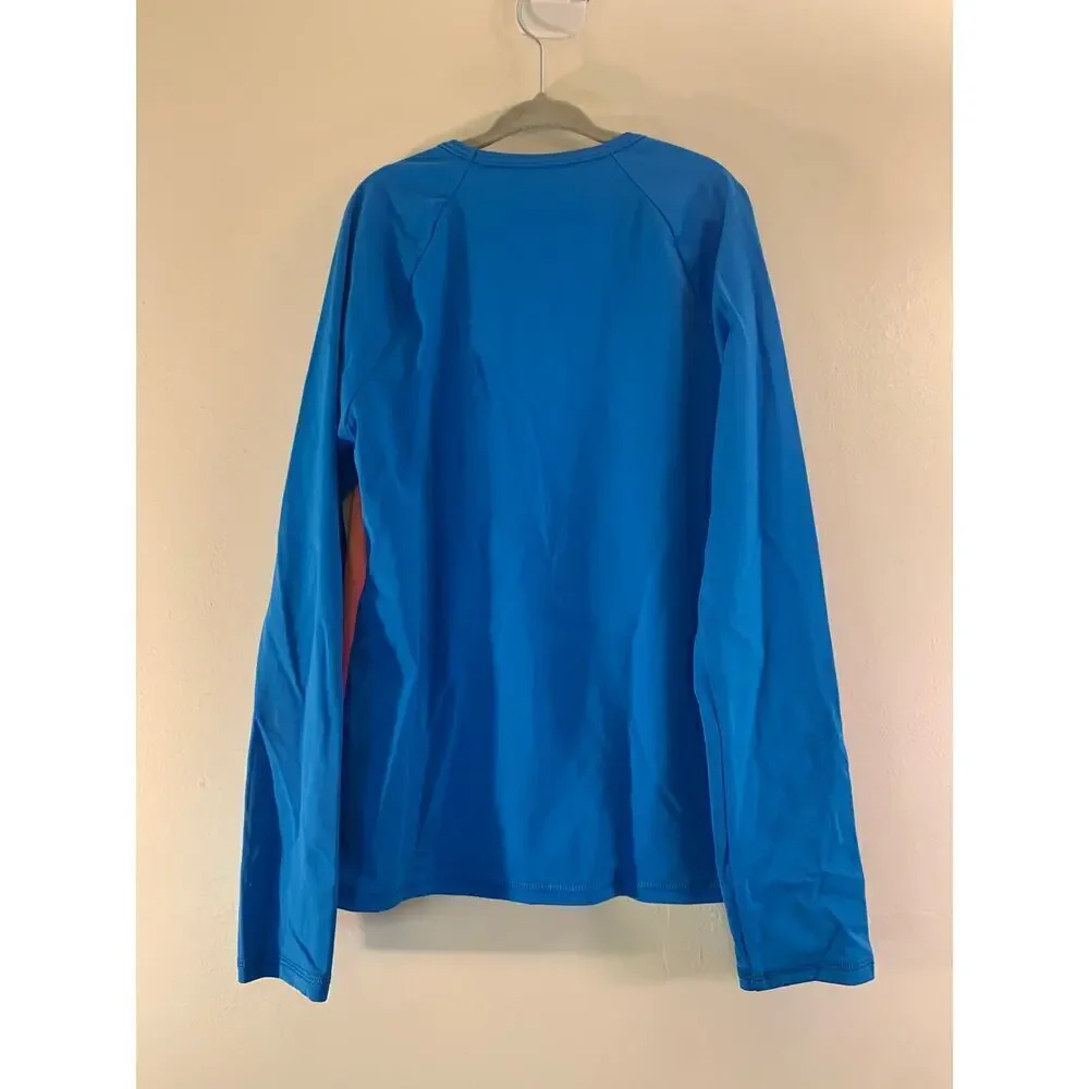 LANDS’ END Girl's Long Sleeve Swim Top / Size: 12
